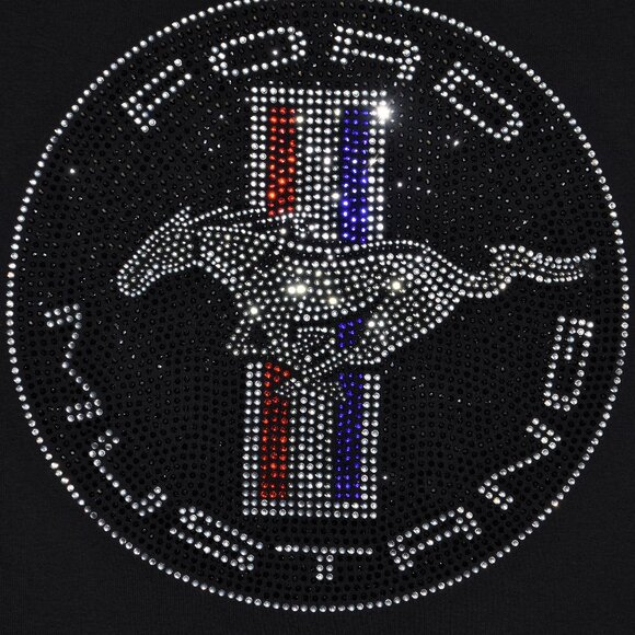 Ford Mustang rhinestone short sleeve shirt XS S M L XL XXL 1X 2X 3X 4X… - Picture 4 of 7